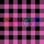 Plaid Black Mega Magenta Buffalo