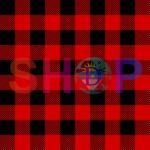 Plaid Black Red Buffalo