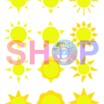Sun Graphic Template