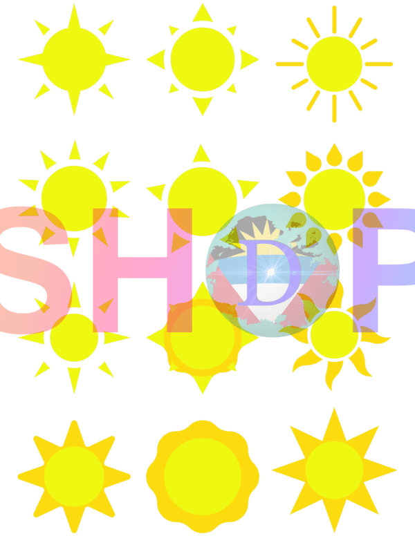 Sun Graphic Template