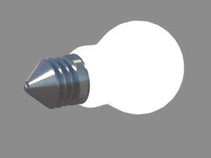 3D Light Bulb
