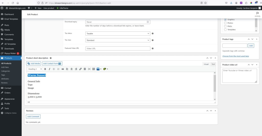 Site Tutorial Add Products 11