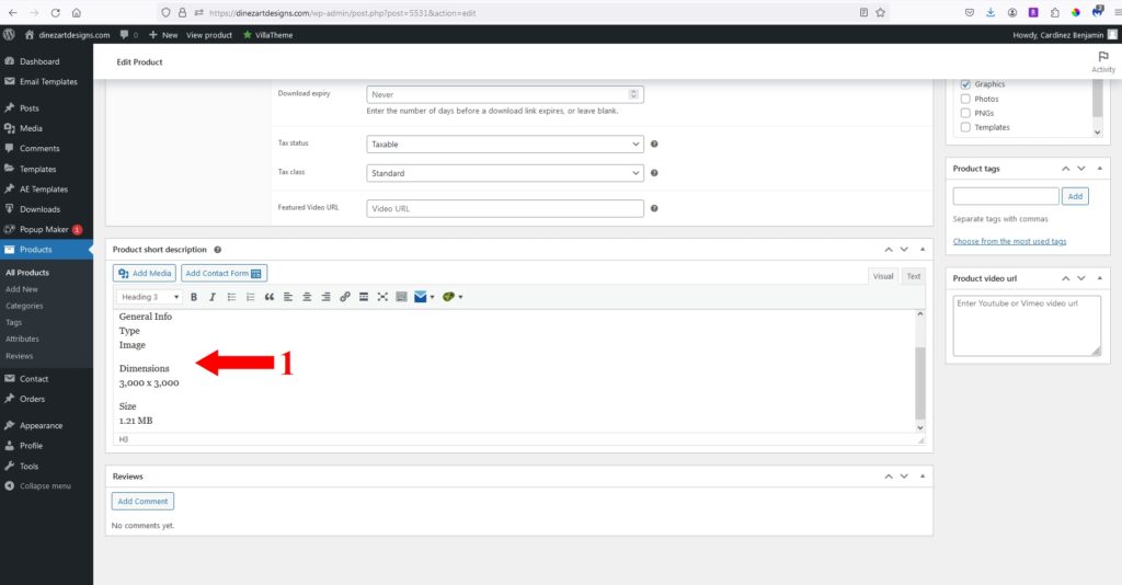 Site Tutorial Add Products 13