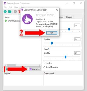 Caesium To Compress Images 5