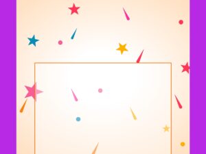 Birthday Invitation DS Template Purple