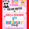Birthday Invitation Finish