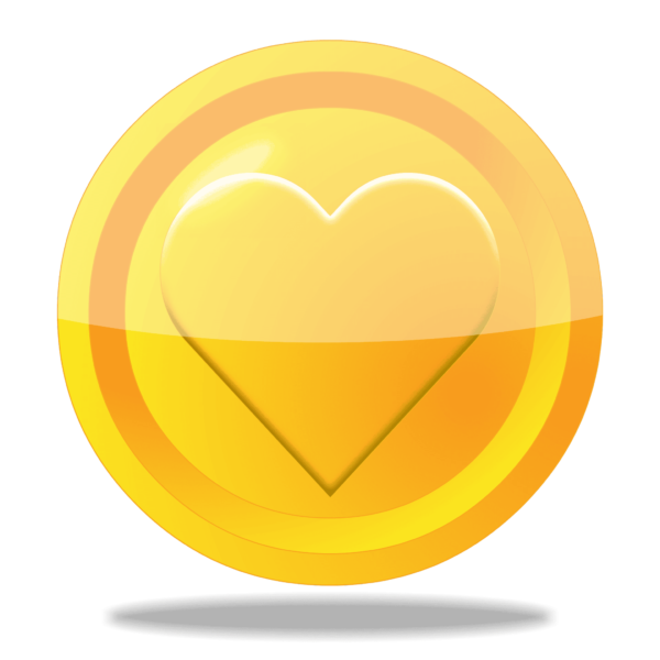 Coin UI Hearts