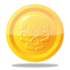 Coin UI Skull