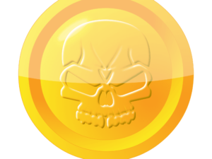 Coin UI Skull