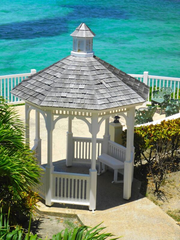 Gazebo Overlooking St. James Bay