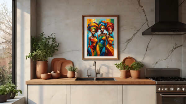 Trio-African-Women-in-Abstract-Art-1-Kitchen