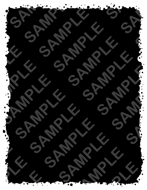 Grunge Silhouette Border 1