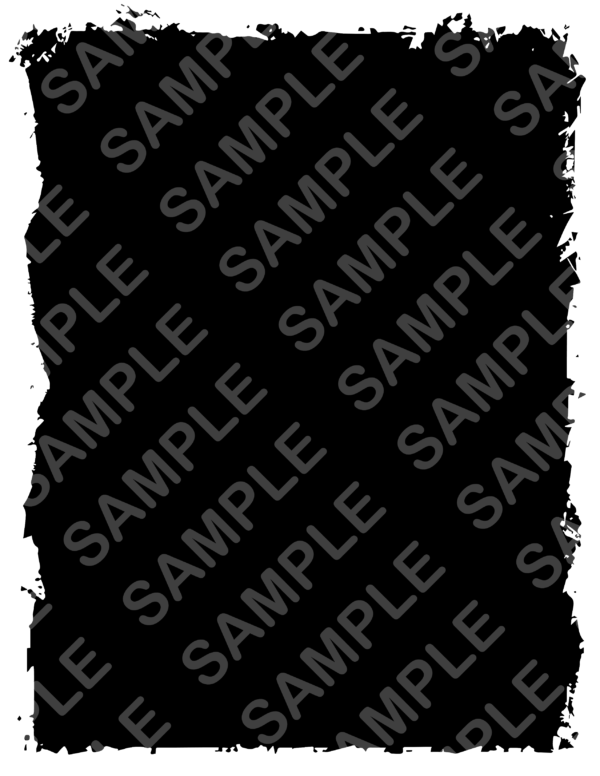 Grunge Silhouette Border 3