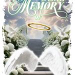 Heavenly Memorial Design in White Green 1