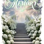 Heavenly Memorial Design in White Green 2