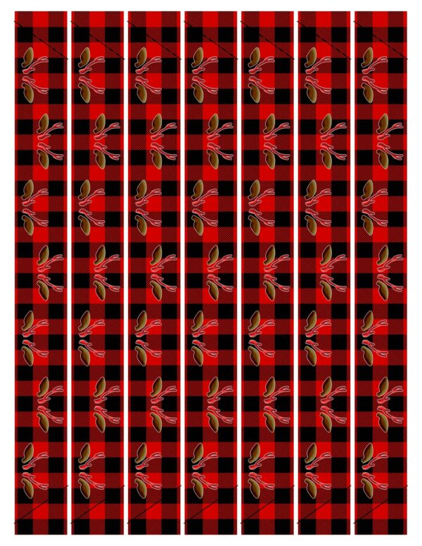 Sublimation Ribbon Antlers