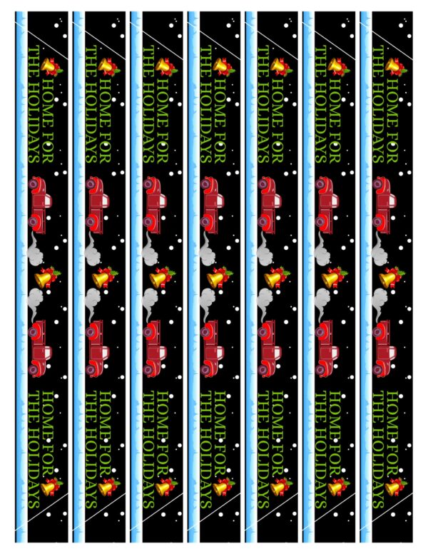 Home for the Holidays Sublimation Ribbon