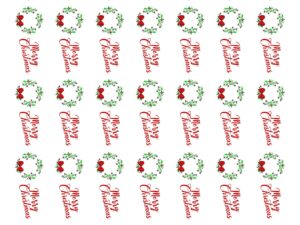 Sublimation Ribbon Wreath