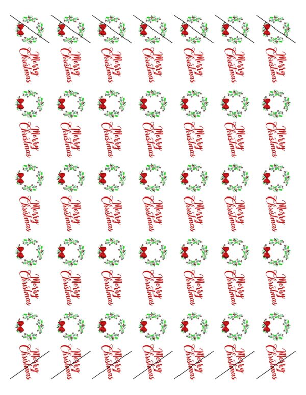 Sublimation Ribbon Wreath