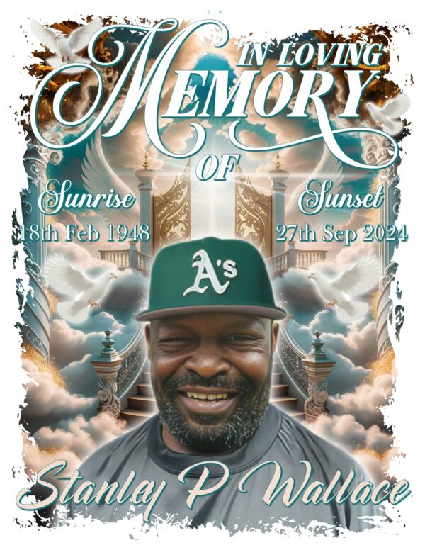 Gates to Heaven Memorial Art Sample