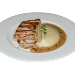 Pork With Pommes Purée (Rich and Creamy Mashed Potatoes)