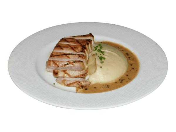Pork With Pommes Purée (Rich and Creamy Mashed Potatoes)